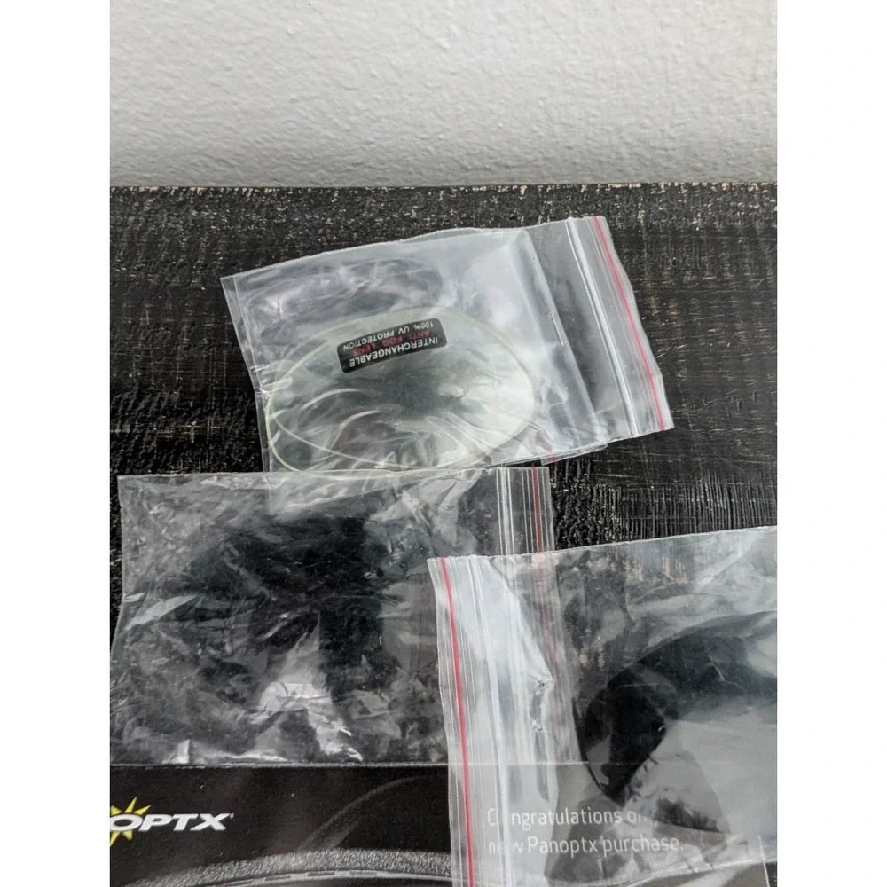 PANOPTX Raptor Black Plastic frames Goggles Protective Glasses With Case